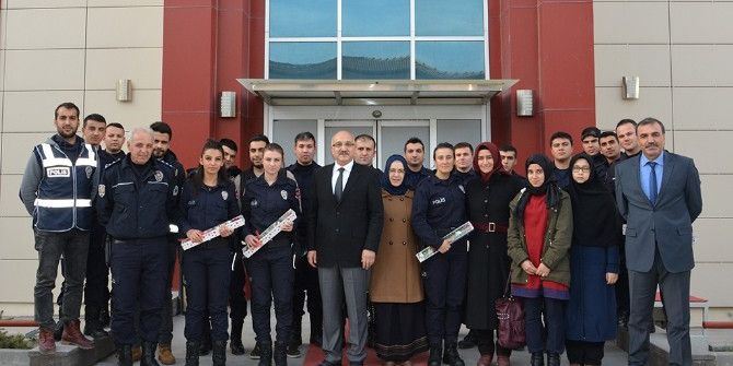 Çorum Polisine Destek Ziyaret