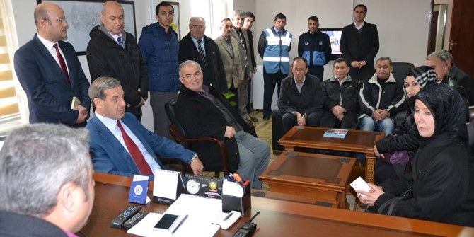 Başkan Süleyman Özkan’dan İlçe Emniyet Müdürü’ne Taziye Ziyareti