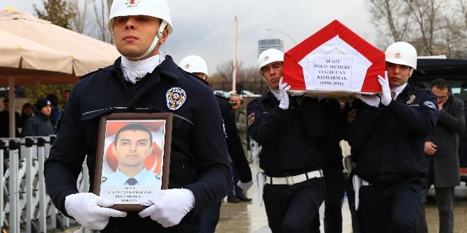 Şehit Polis Tugay Can Kızılırmak Son Yolculuğuna Uğurlandı