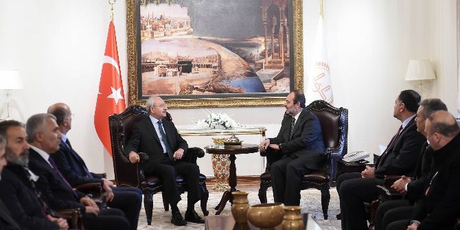 Kılıçdaroğlu, Diyanet İşleri Başkanı Görmez’i Ziyaret Etti