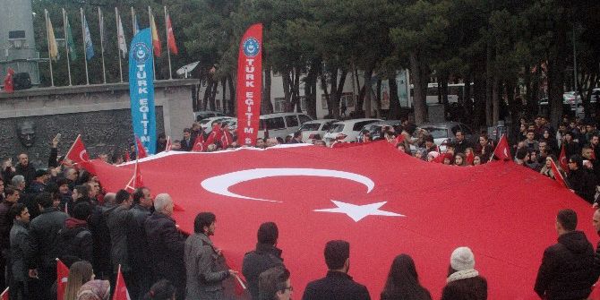 Gazi Üniversitesi Terörü Lanetledi