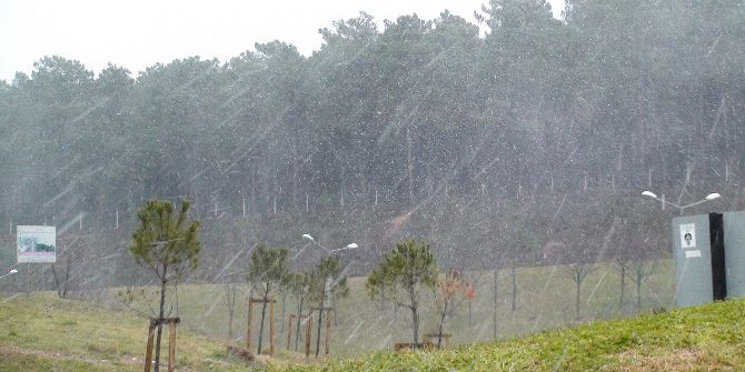 İstanbul’da Kar Yağışı Başladı