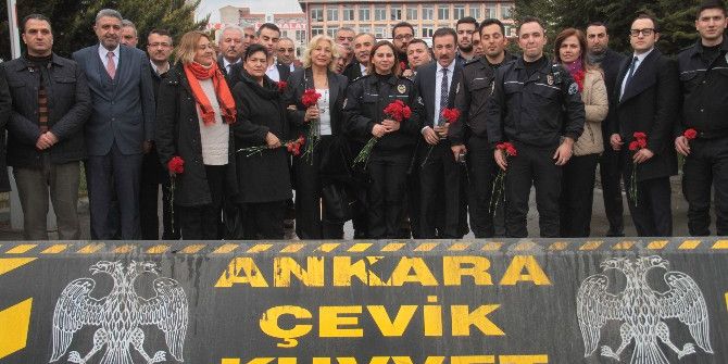 Ahid’den Çevik Kuvvete Taziye Ziyareti