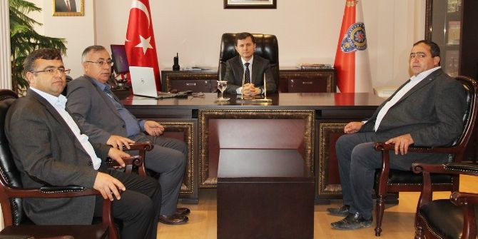 Tarım Platformu’ndan Emniyet Müdürüne Destek Ziyareti