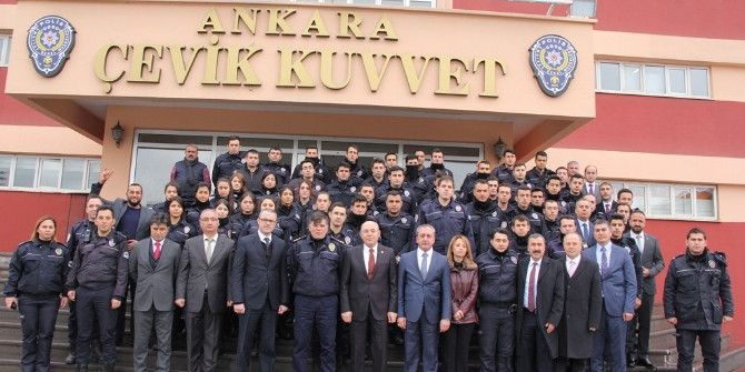 Mhp’den Çevik Kuvvete Ziyaret