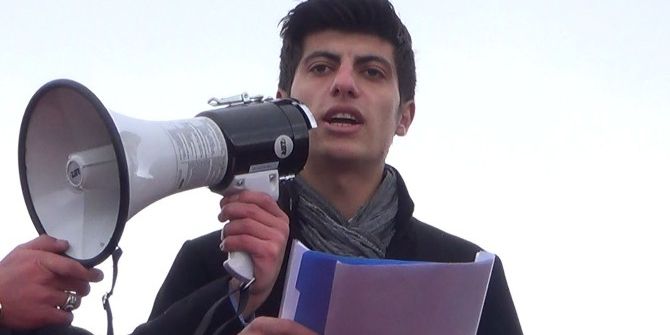 Kafkas Üniversitesi Öğrencilerinden Teröre Tepki