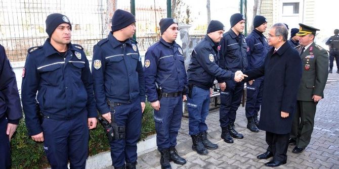 Vali Tapsız’dan Çevik Kuvvet Şube Müdürlüğüne Ziyaret