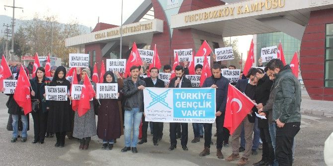 Manisa Tügva’dan Teröre Ve İşbirlikçilerine Sert Tepki