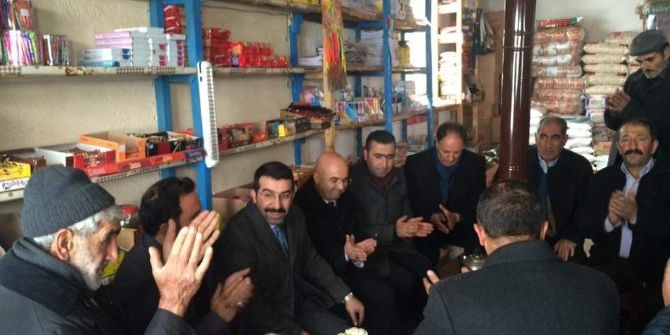 Başkan Adem Çalkın Köylerde