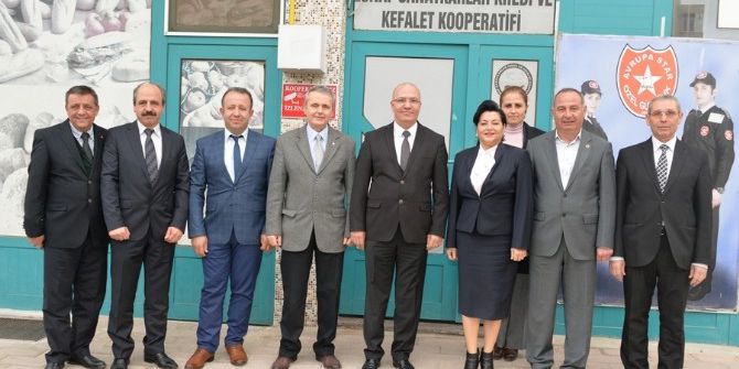 Vali Civelek Esnafın Şikayetlerini Dinledi