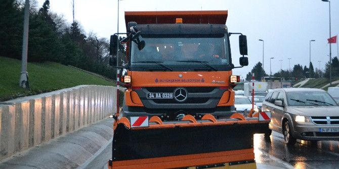 İstanbul Kar Mücadelesine Hazır