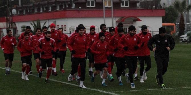 Samsunspor’da Giresunspor Maçı Mesaisi Başladı