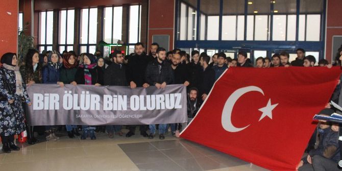 Üniversite Öğrencilerinden Teröre Tepki