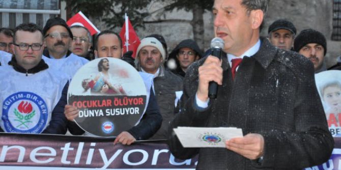 Simav’da ’Teröre Lanet’ Mitingi