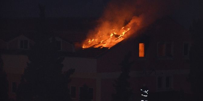 Soma’da Okulda Yangın