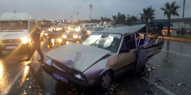 Alkollü Sürücü Dehşet Saçtı: 3’ü Çocuk 7 Yaralı