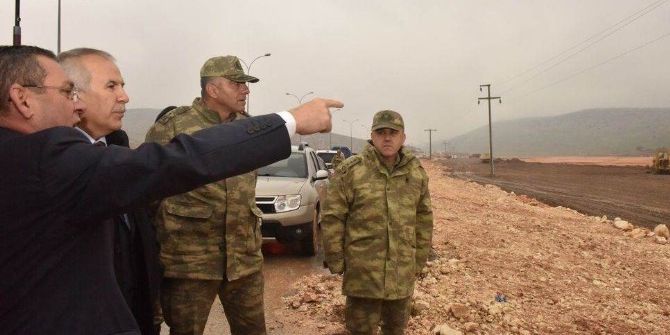 Vali Ata, Sınırda İncelemelerde Bulundu