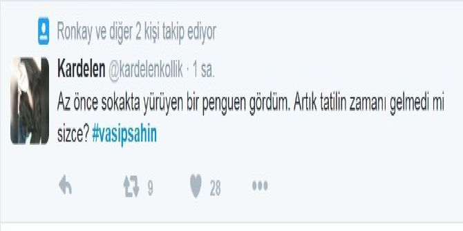 Öğrencilerden Vali Şahin’e Twitter’dan Kar Tatili Baskısı