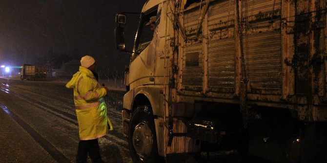 Karaman’da Yoğun Kar Yağışı