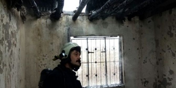 Van’da Ev Yangını