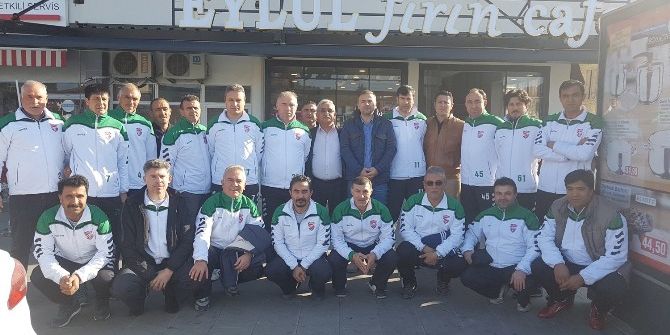Kaymakam Güven Masterler Takımı İle Bir Araya Geldi