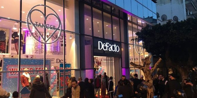 Defacto, Fas’ta Mağaza Açtı