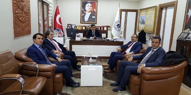 İl Gıda Tarım Ve Hayvancılık İl Müdürü Yıldız’dan Başkan Yalçın’a Ziyaret