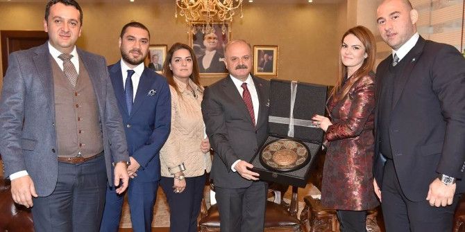 Vali Çakacak, Tügiad Çukurova Şubesi Yönetimini Kabul Etti