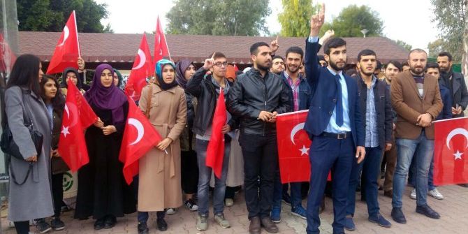Çukurova Üniversitesi’nde Öğrencilerden Terör Tepkisi