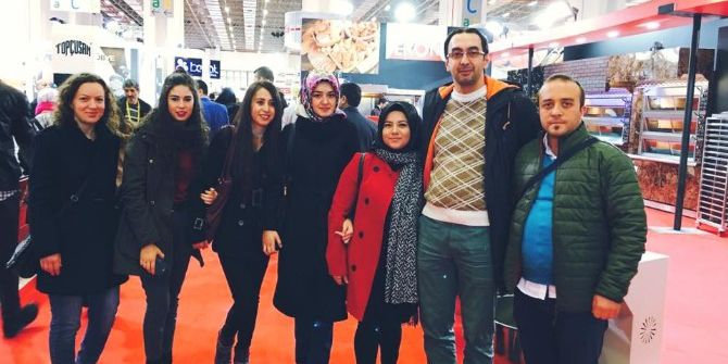 Üniversite Öğrencileri Fuara Katıldı