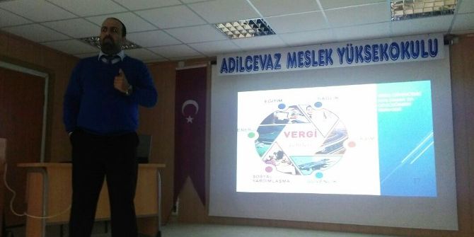 Adilcevaz ‘Vergi Bilinci’ Konferansı