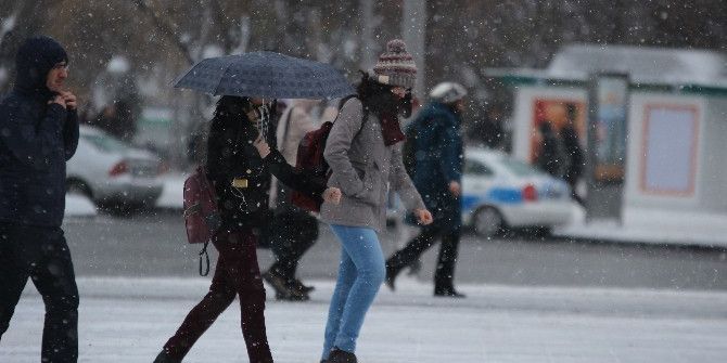 Kayseri Ve Yozgat’ta Kar Yağışı Hayatı Olumsuz Etkiledi