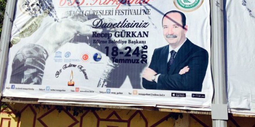 Kemer Belediyesi’nden Kırkpınar’a Davet Billboardu