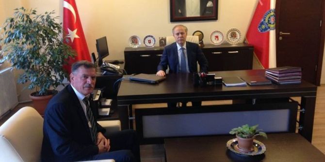 Başkan Duymuş’tan İl Emniyet Müdürü Namal’a Taziye Ziyareti