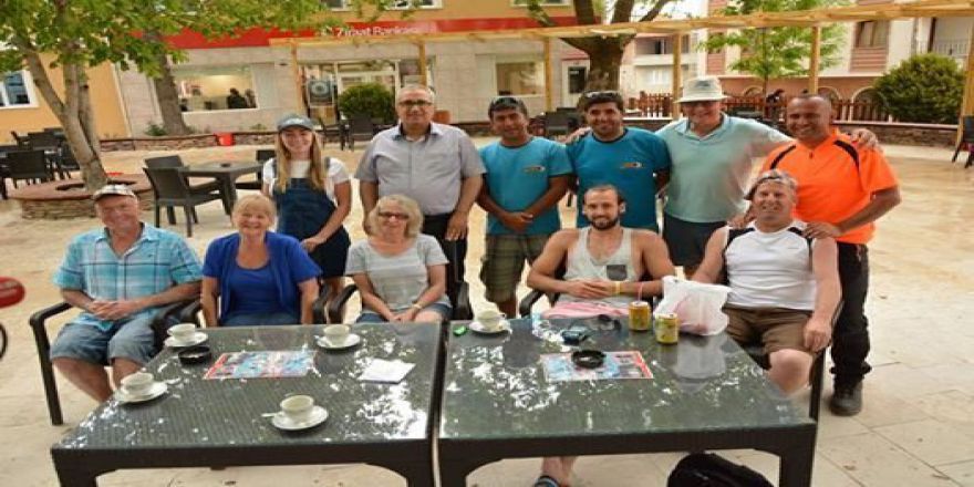 İngiliz Kafileyi Başkan Arslan Karşıladı