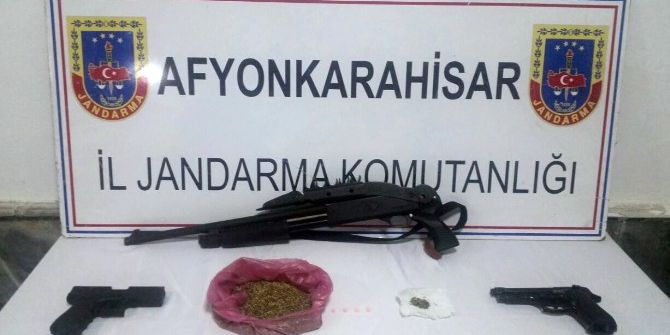 Afyonkarahisar’da Uyuşturucu Operasyonu