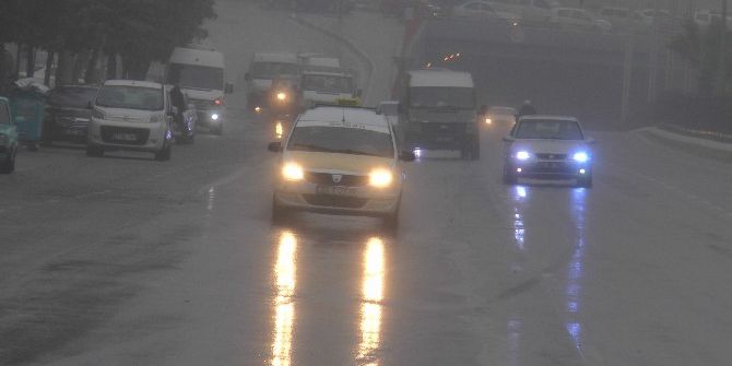 Şanlıurfa’da Uçuşlara Sis Engeli