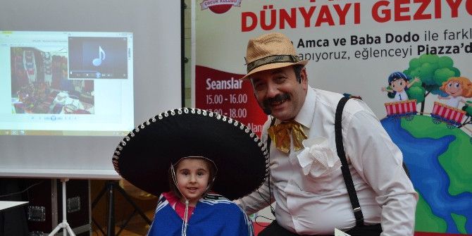 Minikler İki Günde Meksika Ve İtalya’yı Gezdi