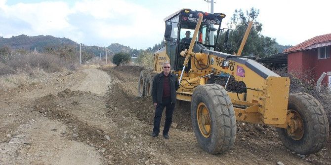 Yayla Mahallesi’nde Yol Çalışması