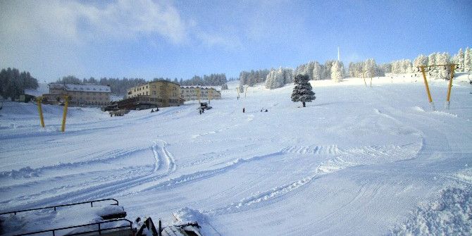 Uludağ’da Kar Kalınlığı 1 Metreyi Buldu