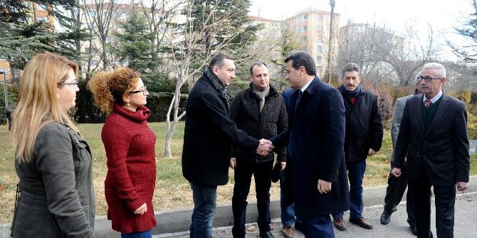 Vali Çelik, Karayolları 46. Şube Şefliği’ni Ziyaret Etti