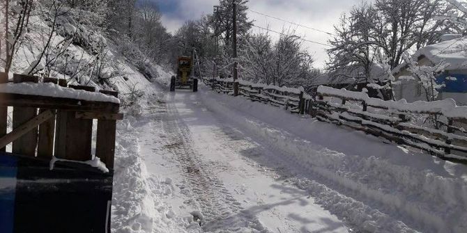 Bartın’da 41 Köy Yolu Ulaşıma Kapalı