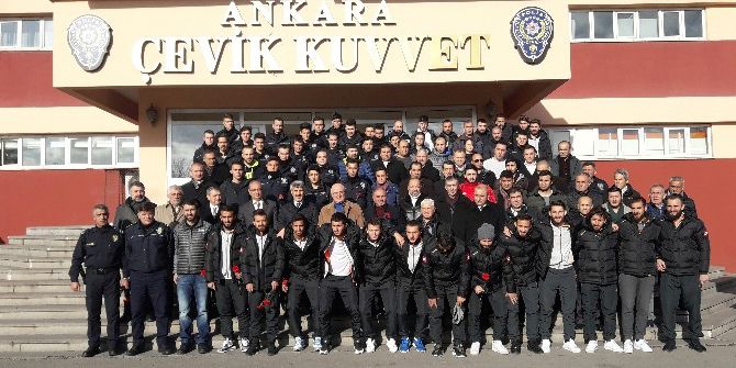 Türkiye Boks Federasyonundan Çevik Kuvvete Destek Ziyareti