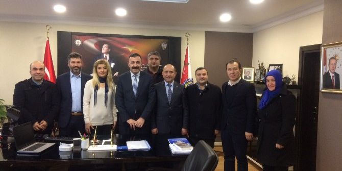 Özdemir Ve Yönetim Kurulu; Turanlı’yı Ziyaret Etti