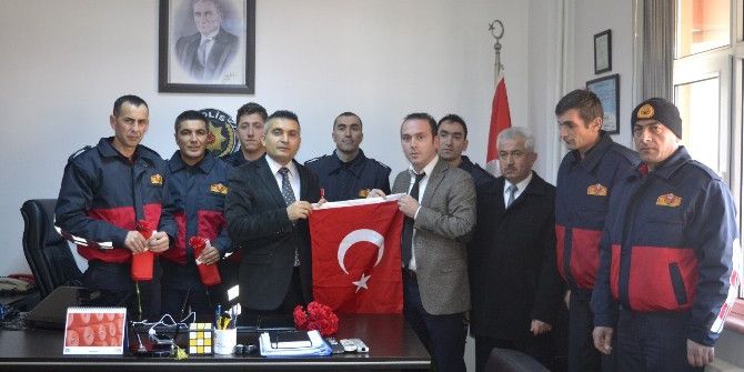 Alaplı Emniyet Müdürlüğü’ne Taziye Ziyareti