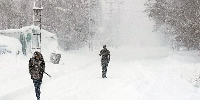 Ağrı’da Hayat Durdu