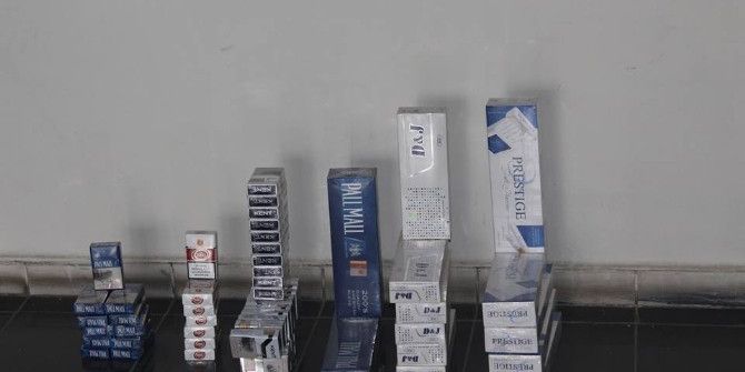 Horasan’da Kaçak Sigara Operasyonu