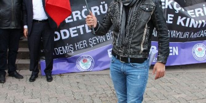 Amasya’da Terör Protesto Edildi