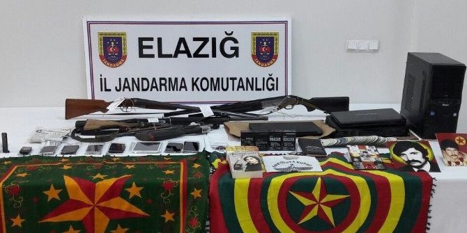 Elazığ’daki Pkk Operasyonunda Silah Ele Geçirildi