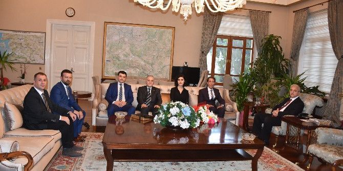 Mhp Şehzadeler’den Vali Güvençer’e Ziyaret